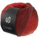 Lana Grossa CORALLO 100g | 05-röd/gråröd/svartröd