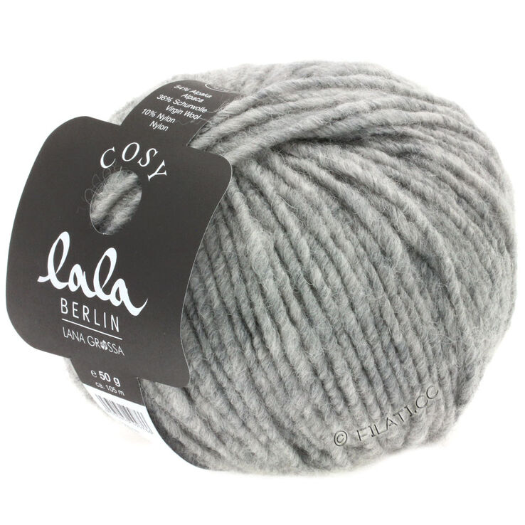 Lana Grossa COSY (lala BERLIN) | 02-mörk grå