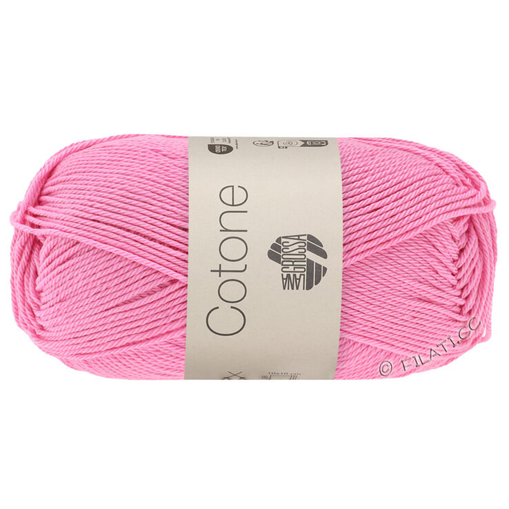 Lana Grossa COTONE | 002-nejlika
