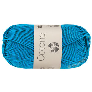 Lana Grossa COTONE | 010-turkosblå