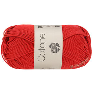 Lana Grossa COTONE | 120-brandröd