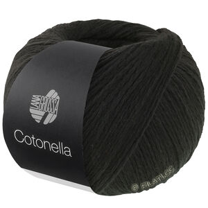Lana Grossa COTONELLA 50g | 213-svart