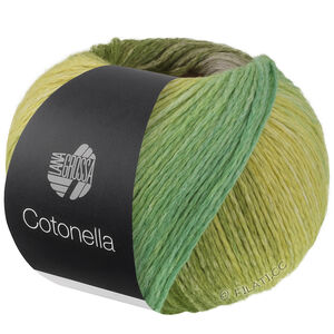 Lana Grossa COTONELLA | 18-mörk oliv/syren/gul/orange/pink/slam/mintturkos/mörk grå