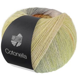 Lana Grossa COTONELLA | 20-mjuk syren/natur/vanilj/grå/rost/kamel