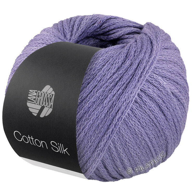Lana Grossa COTTON SILK | 01-violblå