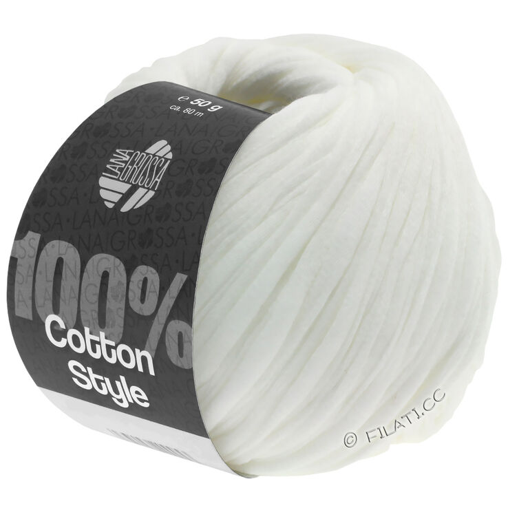 Lana Grossa COTTON STYLE | 01-vit