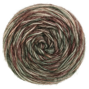 Lana Grossa  | 55-mossgrön/beige/svartbrun/mint/gråbrun