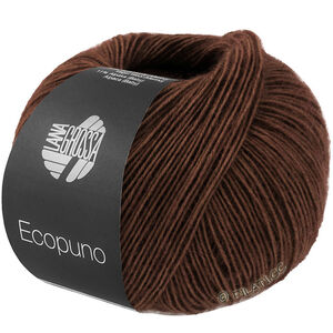 Lana Grossa ECOPUNO | 224-chokladbrun