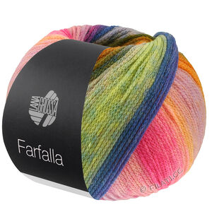 Lana Grossa FARFALLA | 11-orange/beige/lila/lax/pink/violett/marin/gulgrön/gul/turkos