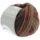 Lana Grossa FELTRO Color Melange | 1019-vinröd/taupe/mörk brun/gråbrun