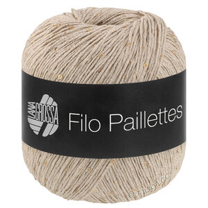 Lana Grossa FILO PAILLETTES | 18-ljus beige