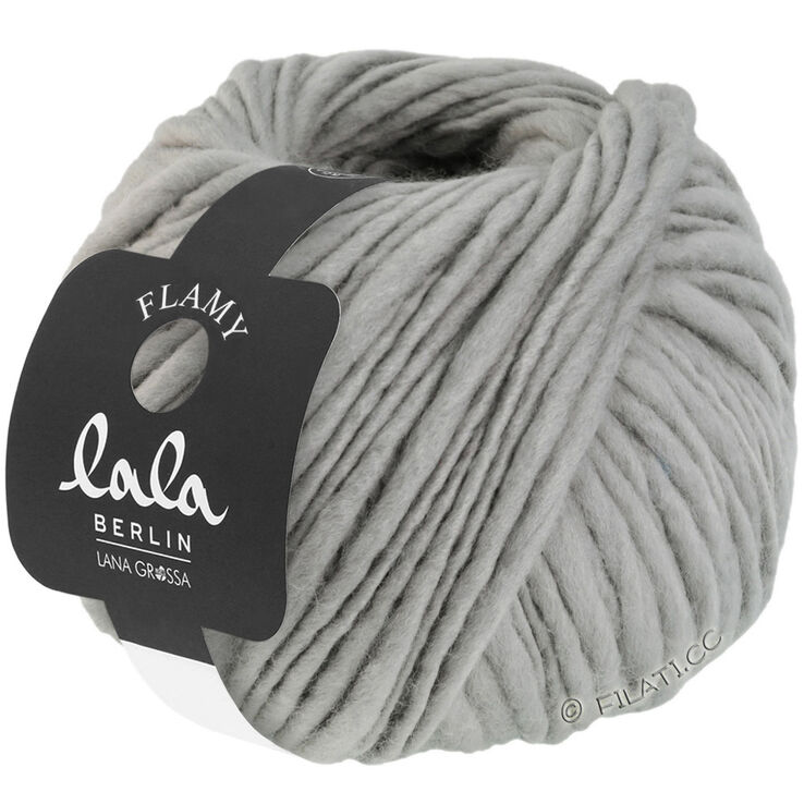 Lana Grossa FLAMY (lala BERLIN) | 005-ljus grå