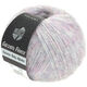 Lana Grossa GARZATO Fleece Uni/Print/Dégradé | 025-vit/rosa/grå