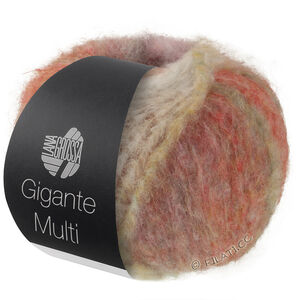 Lana Grossa GIGANTE MULTI | 108-grönbeige/sandbeige/bleklila/syren/mörk röd/pärlbeige/gråbeige/kamel