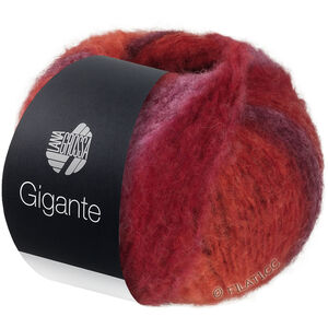 Lana Grossa GIGANTE | 17-burgund/bordeaux/cyklamen/paprikaröd/björnbär