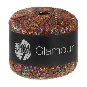 Lana Grossa GLAMOUR | 103-rödbrun