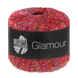 Lana Grossa GLAMOUR | 112-ljus röd