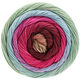 Lana Grossa GOMITOLO ALOHA | 320-pink/bordeaux/vitgrön/ljus blå/kanel/rosabrun