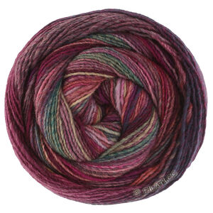 Lana Grossa GOMITOLO INTENSO | 237-mjuk gul/aprikos/grå/rosa/lila/ljung/fuchsia/aubergine