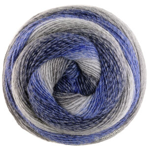 Lana Grossa GOMITOLO VERSIONE | 455-jeans/royal/gråblå/ljus grå/mellangrå/mörk grå/svartblå