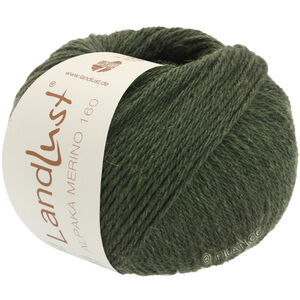 Lana Grossa LANDLUST Alpaka Merino 160 | 423-mossgrön