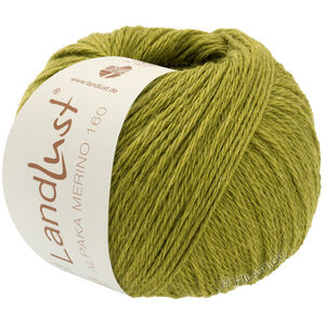Lana Grossa LANDLUST Alpaka Merino 160 | 443-kiwigrön