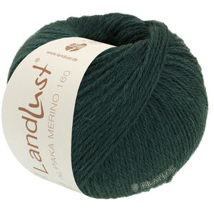 Lana Grossa LANDLUST Alpaka Merino 160 | 447-djuphavsgrön