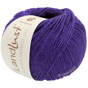 Lana Grossa LANDLUST Alpaka Merino 160 | 449-blålila