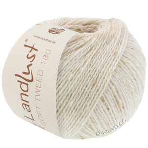 Lana Grossa LANDLUST Soft Tweed 180 | 101-natur melerad