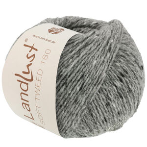 Lana Grossa LANDLUST Soft Tweed 180 | 104-grå melerad