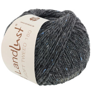 Lana Grossa LANDLUST Soft Tweed 180 | 105-antracit melerad