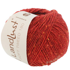 Lana Grossa LANDLUST Soft Tweed 180 | 111-röd melerad