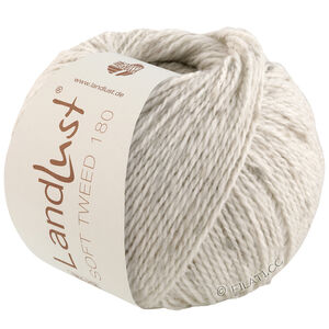 Lana Grossa LANDLUST Soft Tweed 180 | 125-silvergrå melerad