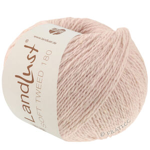 Lana Grossa LANDLUST Soft Tweed 180 | 131-mjuk rosa melerad