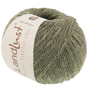Lana Grossa LANDLUST Soft Tweed 180 | 135-salviagrön melerad