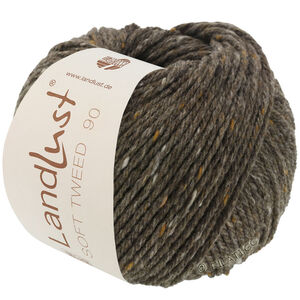 Lana Grossa LANDLUST Soft Tweed 90 | 03-gråbrun melerad