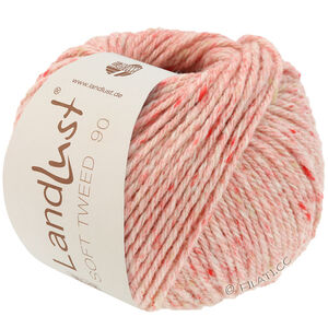 Lana Grossa LANDLUST Soft Tweed 90 | 12-ljus röd melerad