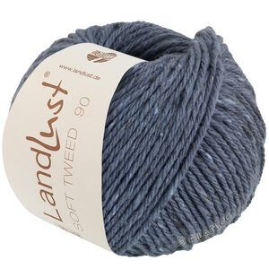 Lana Grossa LANDLUST Soft Tweed 90 | 21-jeans melerad