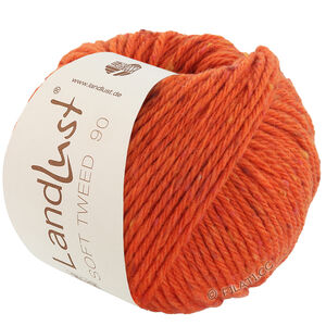 Lana Grossa LANDLUST Soft Tweed 90 | 24-orange melerad