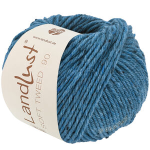 Lana Grossa LANDLUST Soft Tweed 90 | 29-turkosblå melerad
