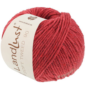 Lana Grossa LANDLUST Soft Tweed 90 | 32-jordgubbsröd melerad