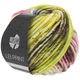 Lana Grossa LEI Print | 525-khaki/citrusgul/ljus grön/råvit/pink