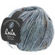 Lana Grossa LOVELY COTTON Inserto (lala BERLIN) | 104-blågrå/burgund