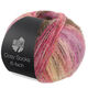 Lana Grossa MEILENWEIT 6-FACH 150g Cosy Socks Dream | 2156-fuchsia/pink/laxröd/gulorange/grå/mörk grå/björnbär/lila/rödviolett