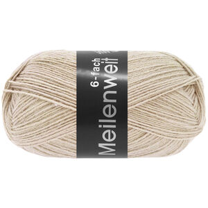 Lana Grossa MEILENWEIT 6-FACH 150g | 9678-ljus beige
