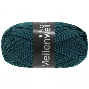 Lana Grossa MEILENWEIT 6-FACH 150g | 9682-mörk petrol