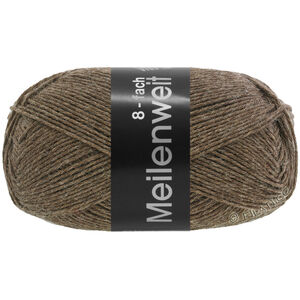 Lana Grossa MEILENWEIT 8-FACH 150g | 9612-mörk brun