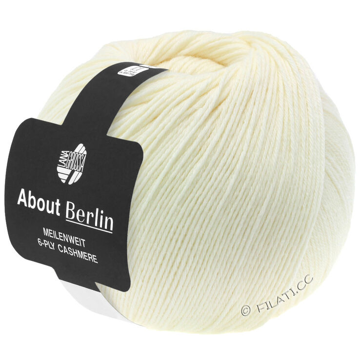 Lana Grossa MEILENWEIT 6-PLY CASHMERE (ABOUT BERLIN) | 001-råvit