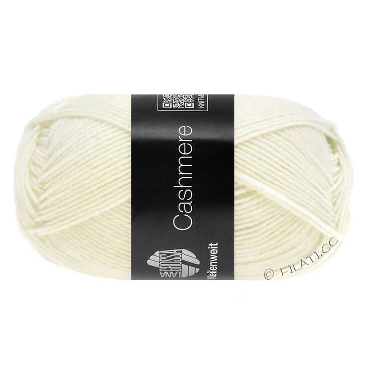 Lana Grossa MEILENWEIT 50g Cashmere | 01-vit
