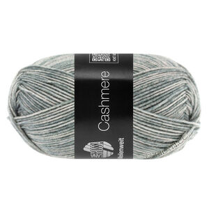Lana Grossa MEILENWEIT 50g Cashmere | 02-ljus grå melerad